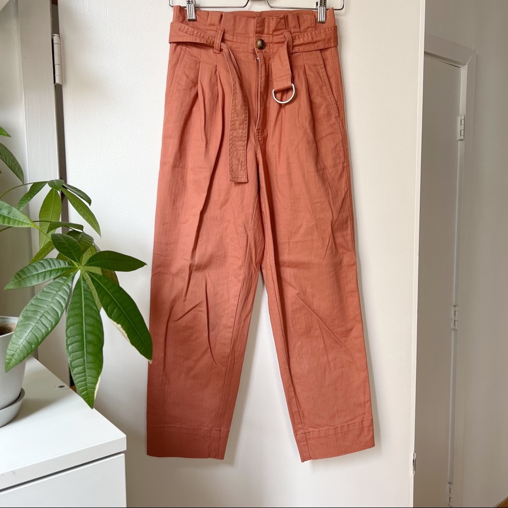 Madewell Tapered Paperbag Pants